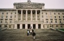 Everyone Walks Up To Stormont * Everyone walks up into the visually stunning Assembly building. * 1536 x 1002 * (455KB)