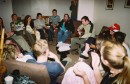 More Singing * Everyone always got together in the coolest cabin for the sing alongs. * 1536 x 1002 * (378KB)